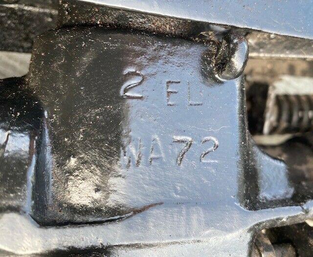 Antique  Weaver Lo-Hi-Draulic WA-72 Floor Jack 2 Ton 1930s Hot Rat Rod
