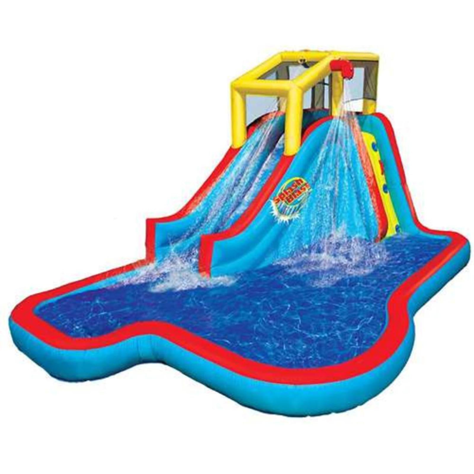 Banzai Slide N Soak Inflatable Water Park Pool