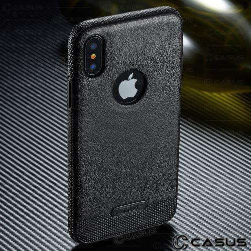 Phone Case - Pu Leather Ultra Thin Back Case Cover for iPhone X XS Max XR
