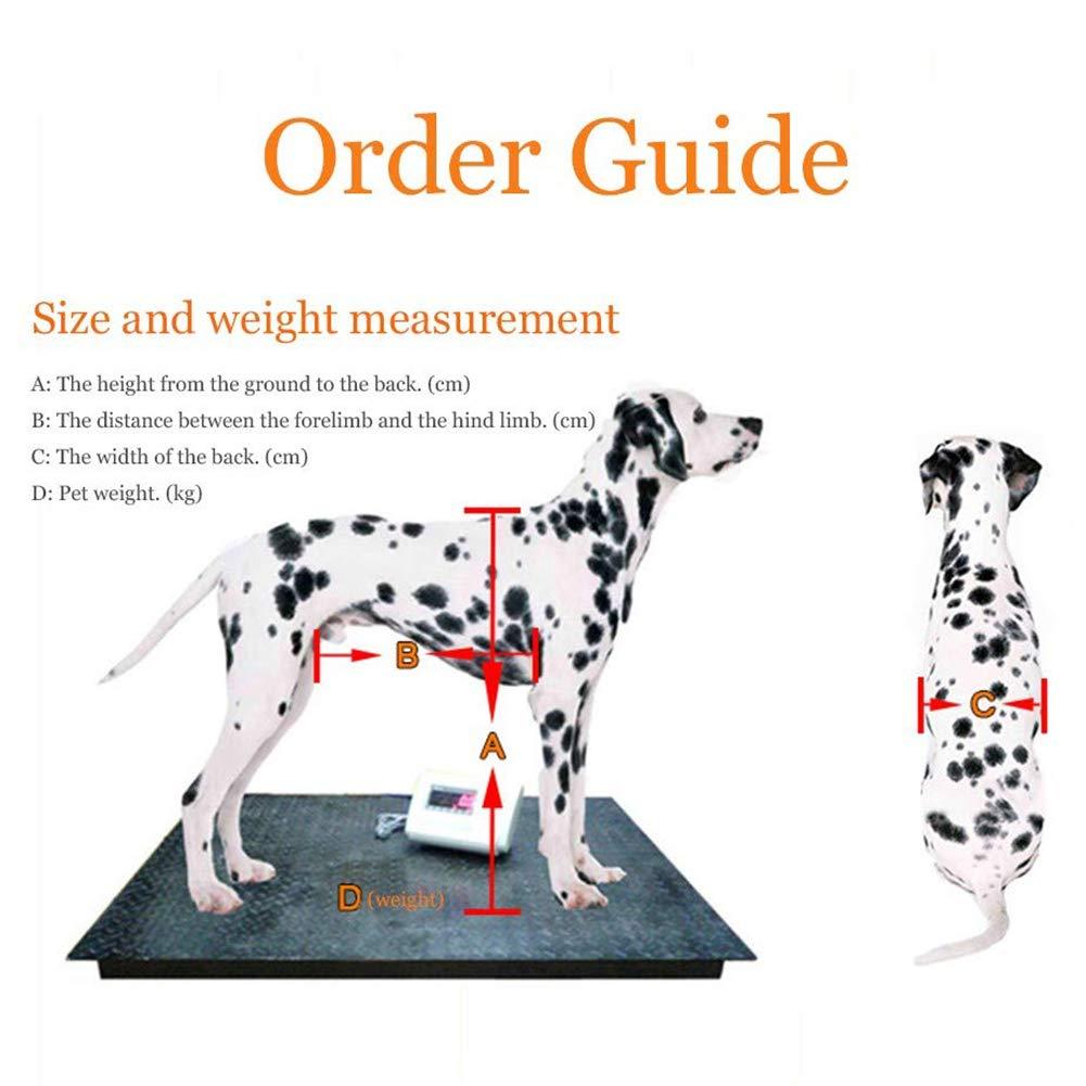 ADAHX Adjustable Dog Wheelchair, 6 Sizes for Front/Hind Legs Rehabilitation, 2 Wheels Wheelchair for Back Legs Lightweight Dog Cart Wheels,Blue,M