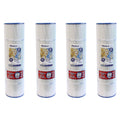pleatco pcc105 pool spa replacement filter cartridge clean &amp; clear plus (4 pack)