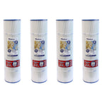 pleatco pcc105 pool spa replacement filter cartridge clean &amp; clear plus (4 pack)