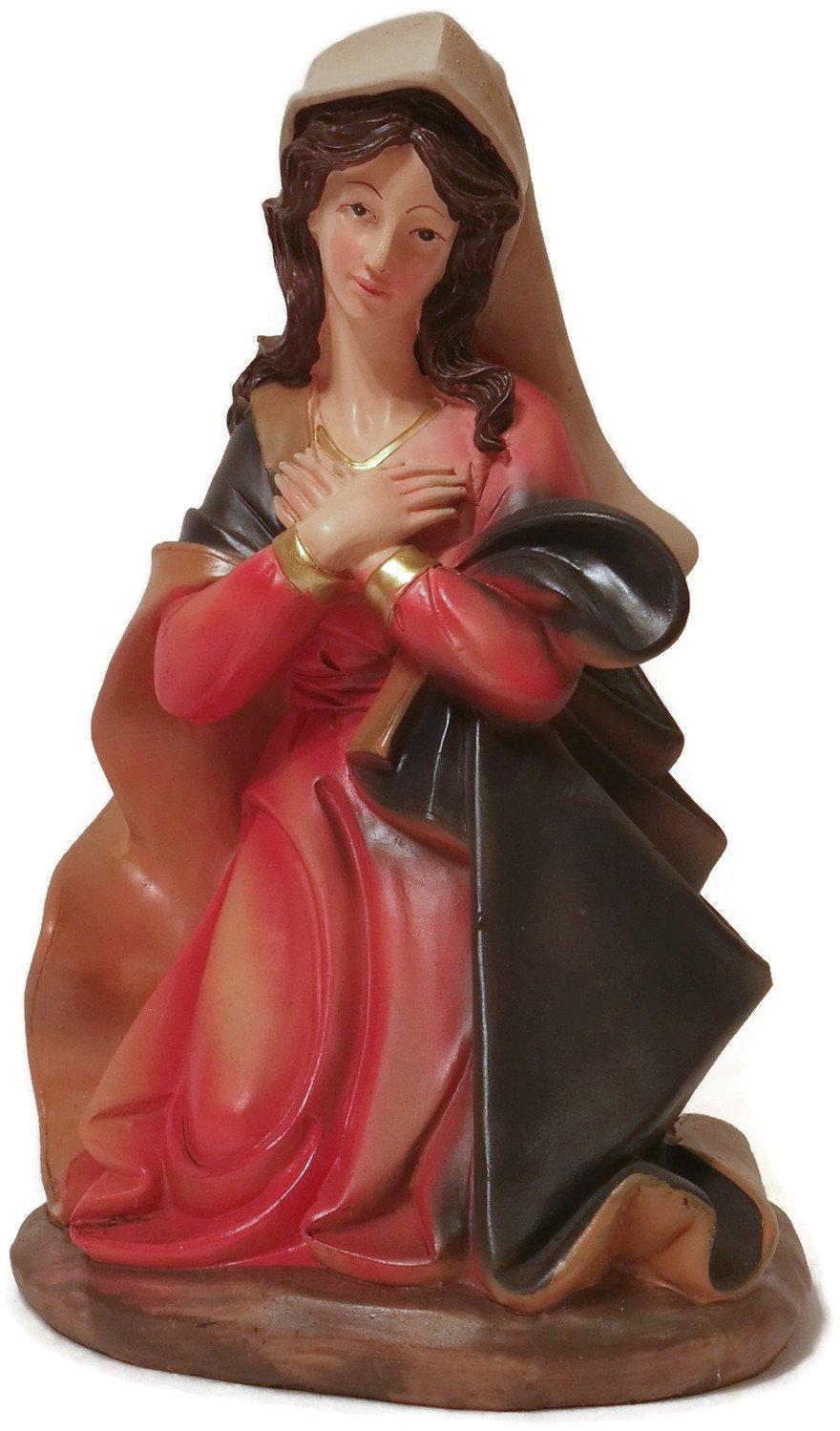 Faithful Treasure 12 inch Tall 11-Piece Set of Large Christmas Nativity Scene Figurines