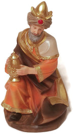 Faithful Treasure 12 inch Tall 11-Piece Set of Large Christmas Nativity Scene Figurines