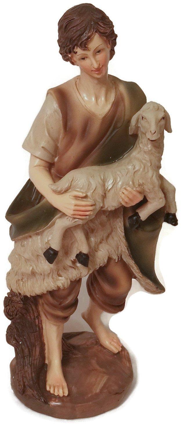 Faithful Treasure 12 inch Tall 11-Piece Set of Large Christmas Nativity Scene Figurines