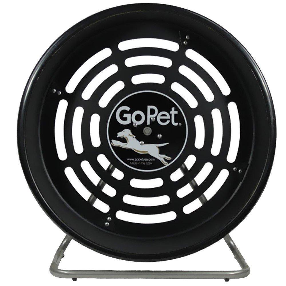 GOPET CG4012 Dog Powered Tread Wheel - Small - Toy Breed - Black