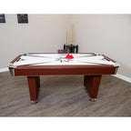 Midtown 6 ft. Air Hockey Family Game Table w/ Electronic Scoring, High-Powered Blower, Strikers and Pucks