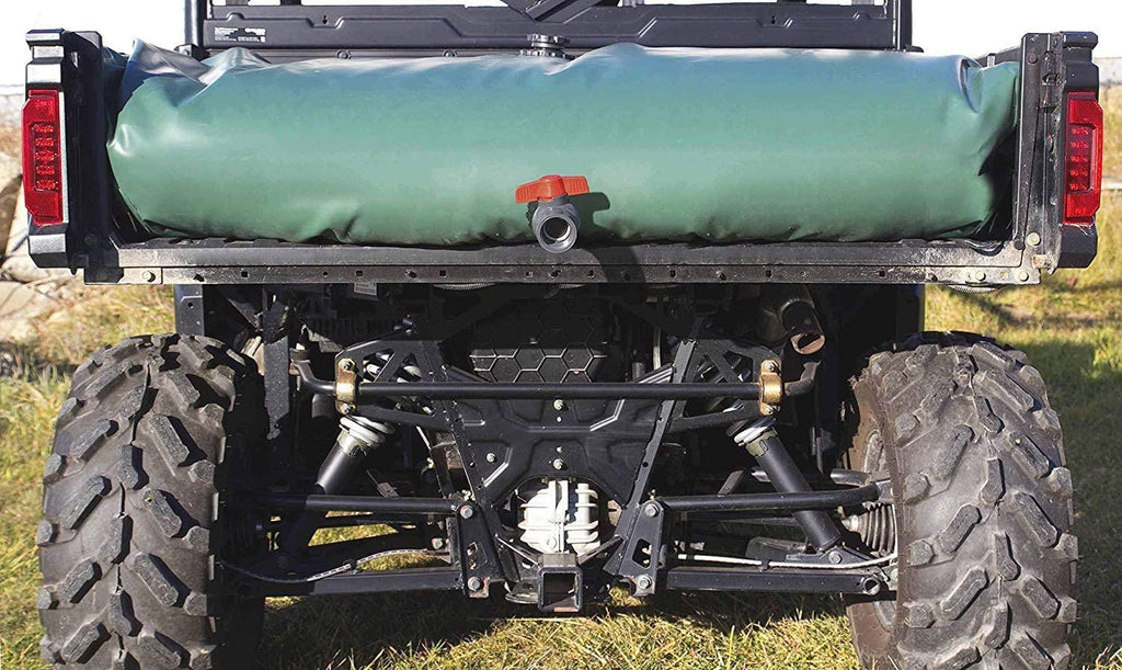 ivy bag portable water reservoir, 100 gallon storage capacity - water plants &amp; trees without a connection, use as a camp shower, or use to fight fires