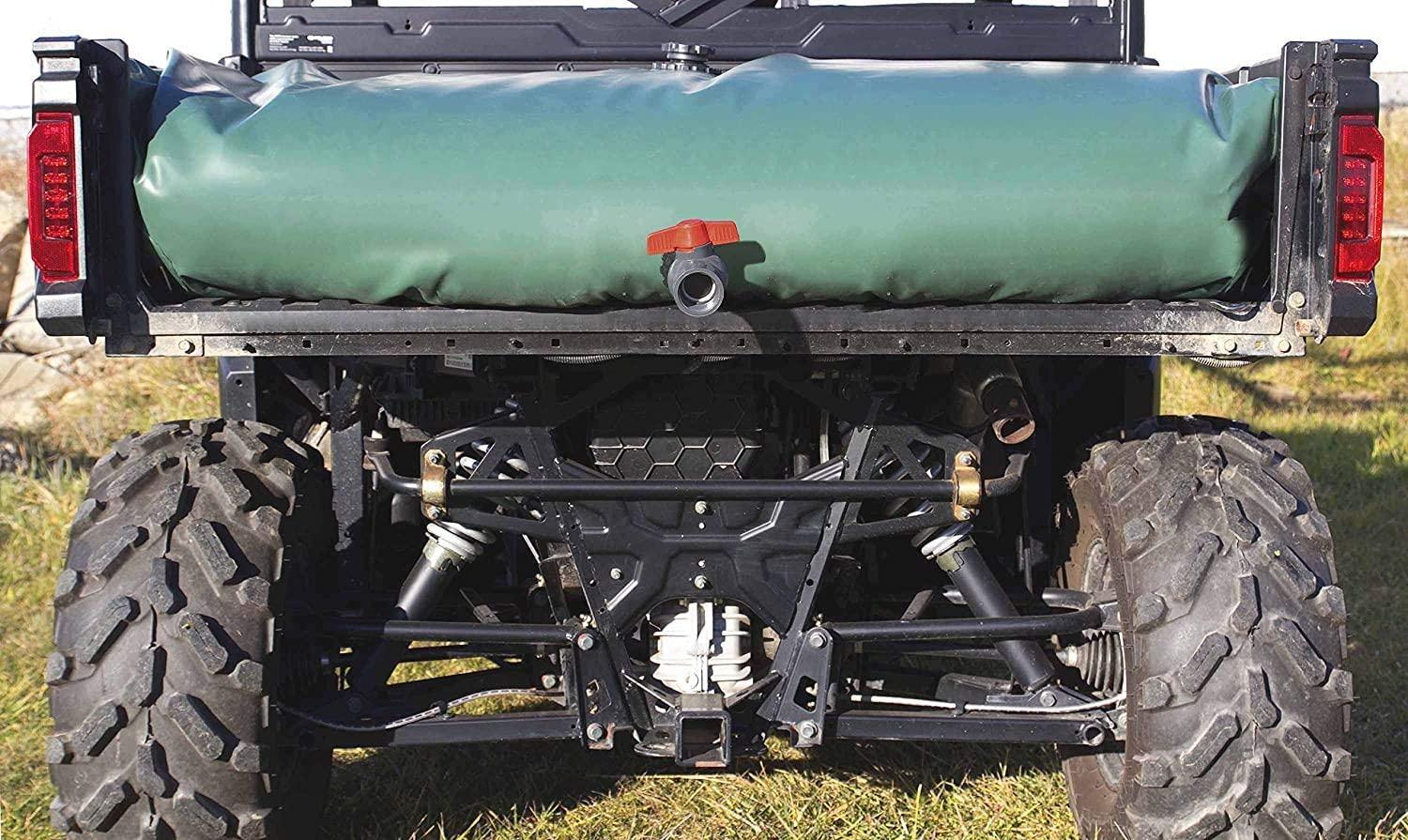 ivy bag portable water reservoir, 100 gallon storage capacity - water plants &amp; trees without a connection, use as a camp shower, or use to fight fires