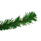 Pre-Lit Roosevelt Fir Artificial Christmas Wreath - 48-Inch, Warm White LED Lights