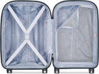 Clavel Hardside Expandable Luggage with Spinner Wheels, Blue Jean, Carry-On 19 Inch