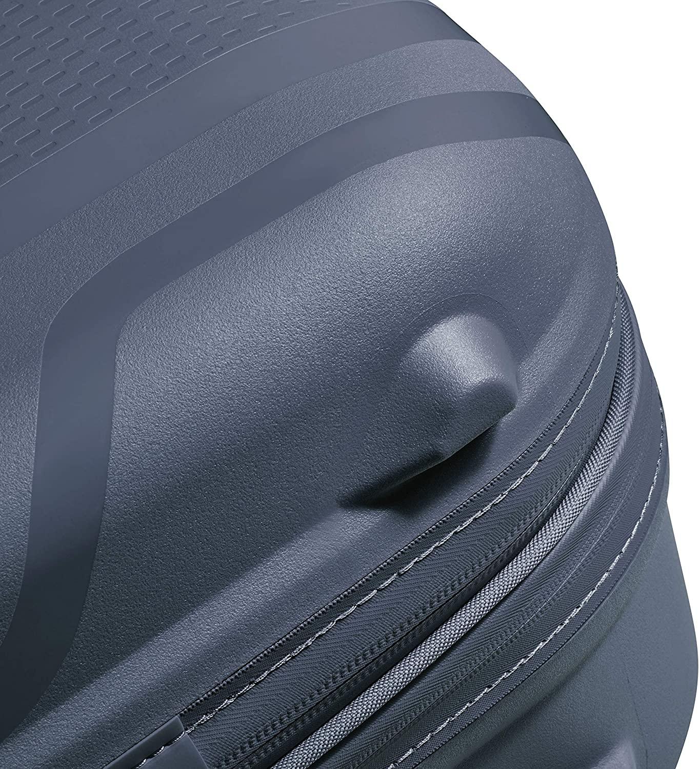 Clavel Hardside Expandable Luggage with Spinner Wheels, Blue Jean, Carry-On 19 Inch