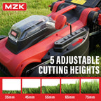 40V 16" Electric Lawn Mower, 2-in-1 Brushless Cordless Lawn Mower, Walk-Behind Push Mowers with 5-Position Height Adjustment, 2 x 4.0Ah Batteries &amp; Charger Included, LM16I5H
