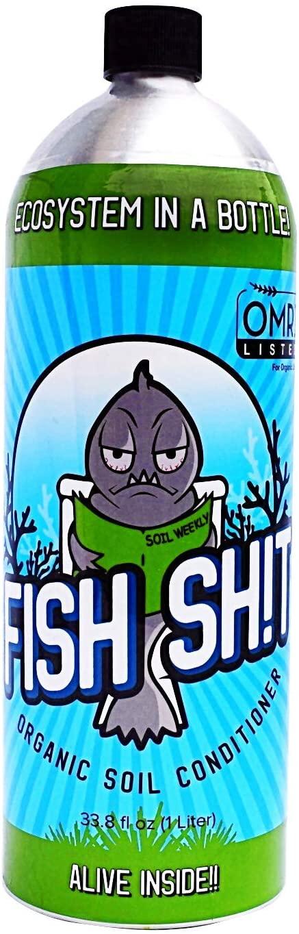 fish shit organic soil conditioner (1 l) fish head farms