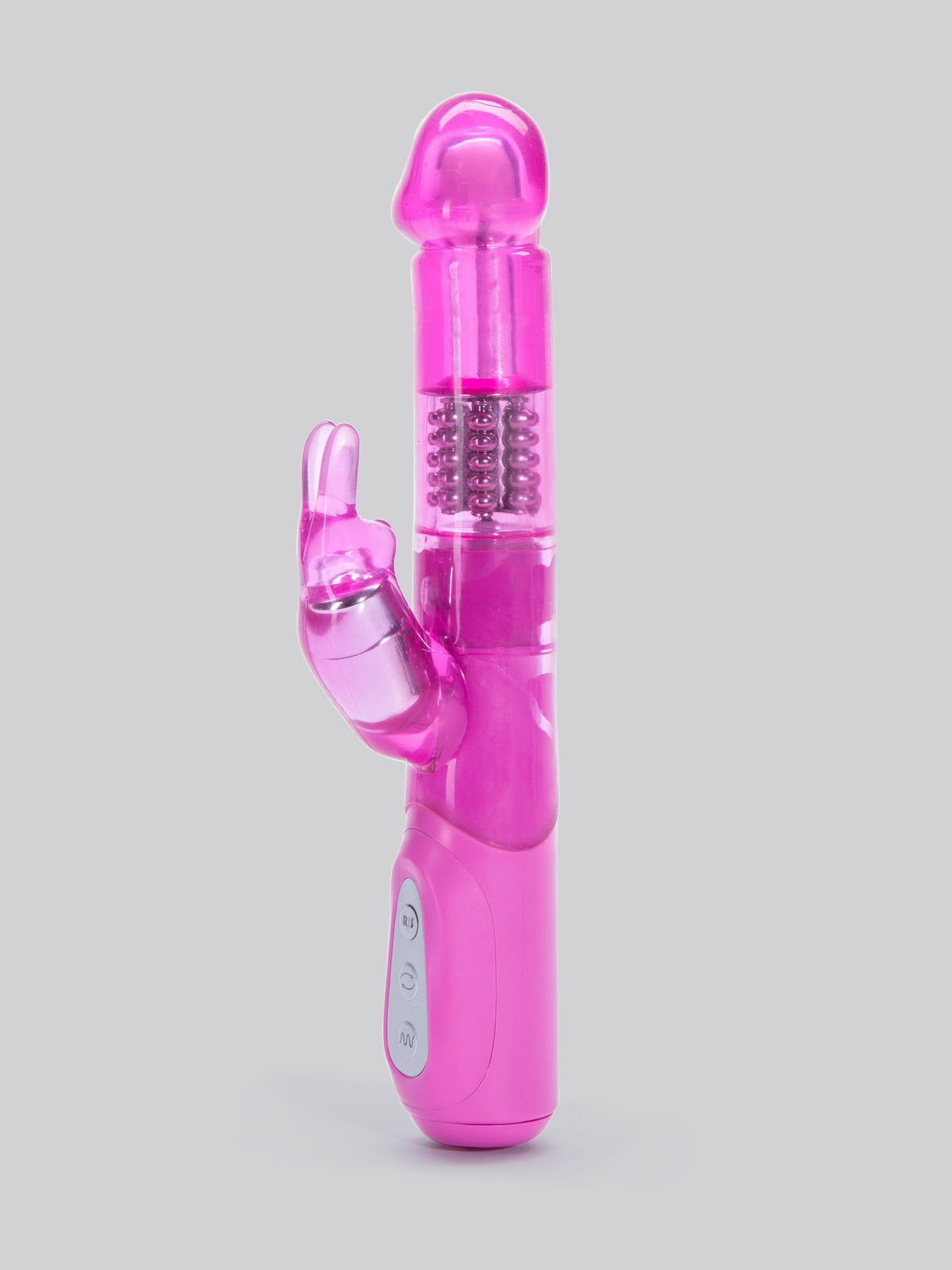 Lovehoney Jessica Rabbit 10 Function Slimline Rabbit Vibrator, Pink