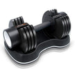 ATIVAFIT Adjustable Dumbbell for Workout Strength Training Fitness Weight Gym, 27.5 Pounds (Single)