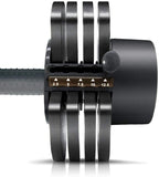 ATIVAFIT Adjustable Dumbbell for Workout Strength Training Fitness Weight Gym, 27.5 Pounds (Single)