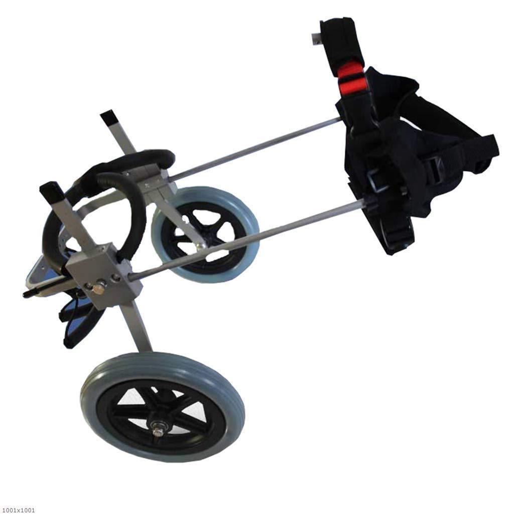 Dog Wheelchair for Back Legs Adjustable Dog Wheelchair, Rear Leg Rehabilitation for Small Dog/Dog/Disabled Puppy, 2 Wheel Pet Carts Best Friend Agility Equipment for Dog Dog Carts with Wheels