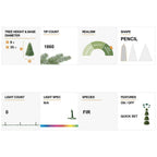 9 ft. Silver Tinsel Artificial Christmas Tree
