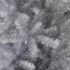 9 ft. Silver Tinsel Artificial Christmas Tree