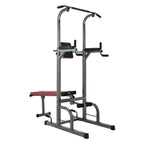 Pull Up Bar Power Tower Adjustable Height for Indoor Home Gym Fitness/