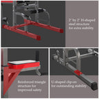 Pull Up Bar Power Tower Adjustable Height for Indoor Home Gym Fitness/