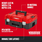 VERSASTACK Tool Box, 17-inch, Stackable System (CMST17830)