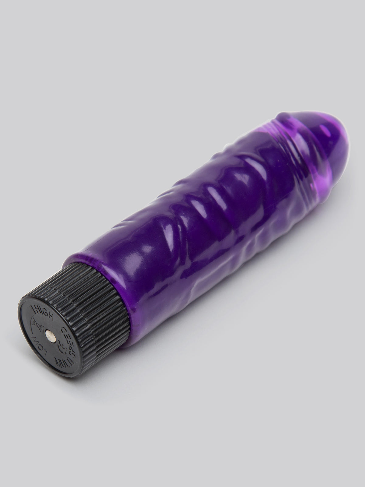 BASICS Beginners Realistic Dildo Vibrator 5 Inch, Purple