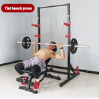 Multifunctional Pull-ups Zones Squat Stand Rack Power Cage, Barbell Rack