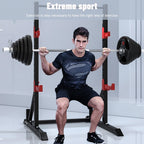 Multifunctional Pull-ups Zones Squat Stand Rack Power Cage, Barbell Rack