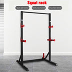 Multifunctional Pull-ups Zones Squat Stand Rack Power Cage, Barbell Rack