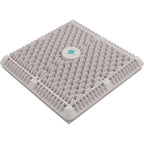 AquaStar Pool Products Main Drain Assembly, Aquastar, 12" Square Wave, White