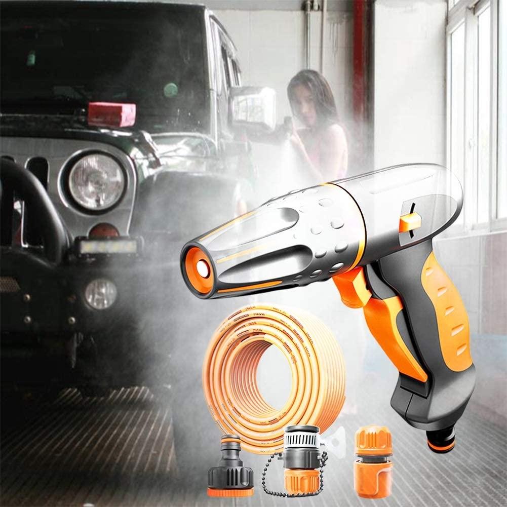 ZHJING Water Nozzles for Garden Hoses Agricultural Irrigation Sprinkler Garden Lawn Sprinkler Spray Gun (Size : 50m Suit)