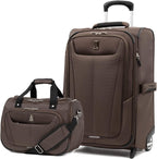 Luggage Maxlite 5 | 2-Piece Set | Soft Tote and 22-Inch Rollaboard (Mocha)