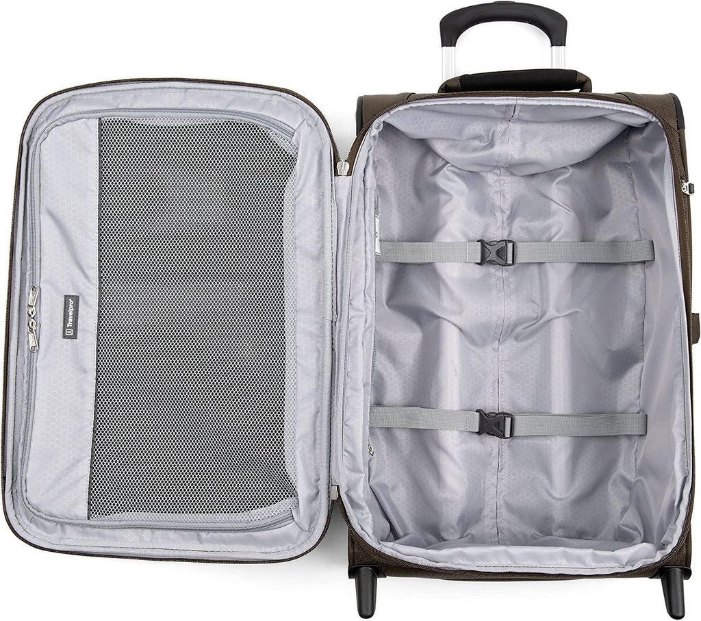 Luggage Maxlite 5 | 2-Piece Set | Soft Tote and 22-Inch Rollaboard (Mocha)