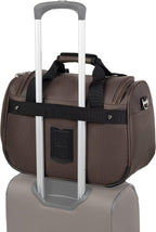 Luggage Maxlite 5 Lightweight 2-Piece Carry on Spinner w/Travel Tote Set (Mocha, 21-Inch Spinner and Tote)