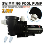 new 2hp 110v inground swimming pool portable pump motor above ground for outdoor