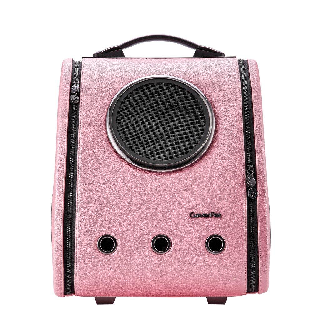CloverPet Luxury Bubble Sporty Pet Carrier Travel Backpack for Cats Dogs Puppy