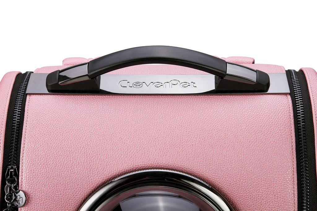 CloverPet Luxury Bubble Sporty Pet Carrier Travel Backpack for Cats Dogs Puppy