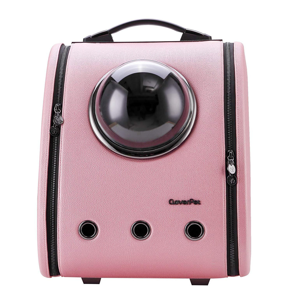 CloverPet Luxury Bubble Sporty Pet Carrier Travel Backpack for Cats Dogs Puppy