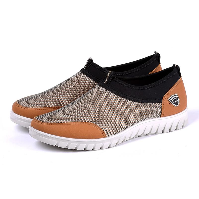Men Summer Slip-On Mesh Breathable Shoes