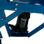 300lbs Heavy Duty Hydraulic Motorcycle Scissor Jack Lift with 4 Wheels