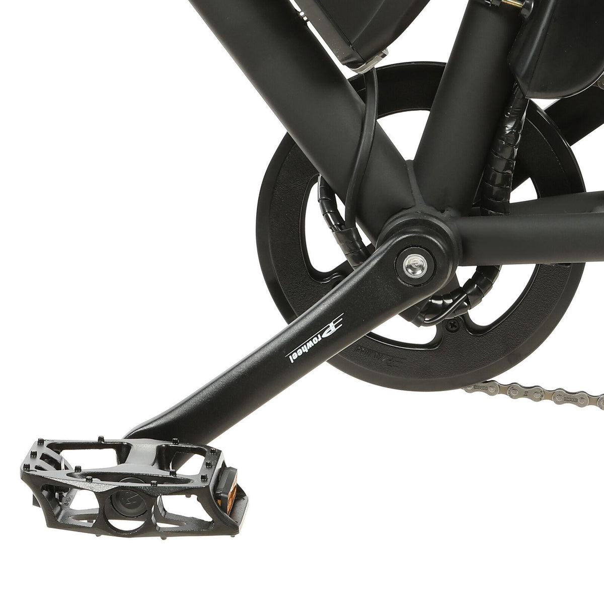 Black 26 In. 36V 350W Electric City Bicycle e-Bike Removable Battery 7 Speed Pedal Assist