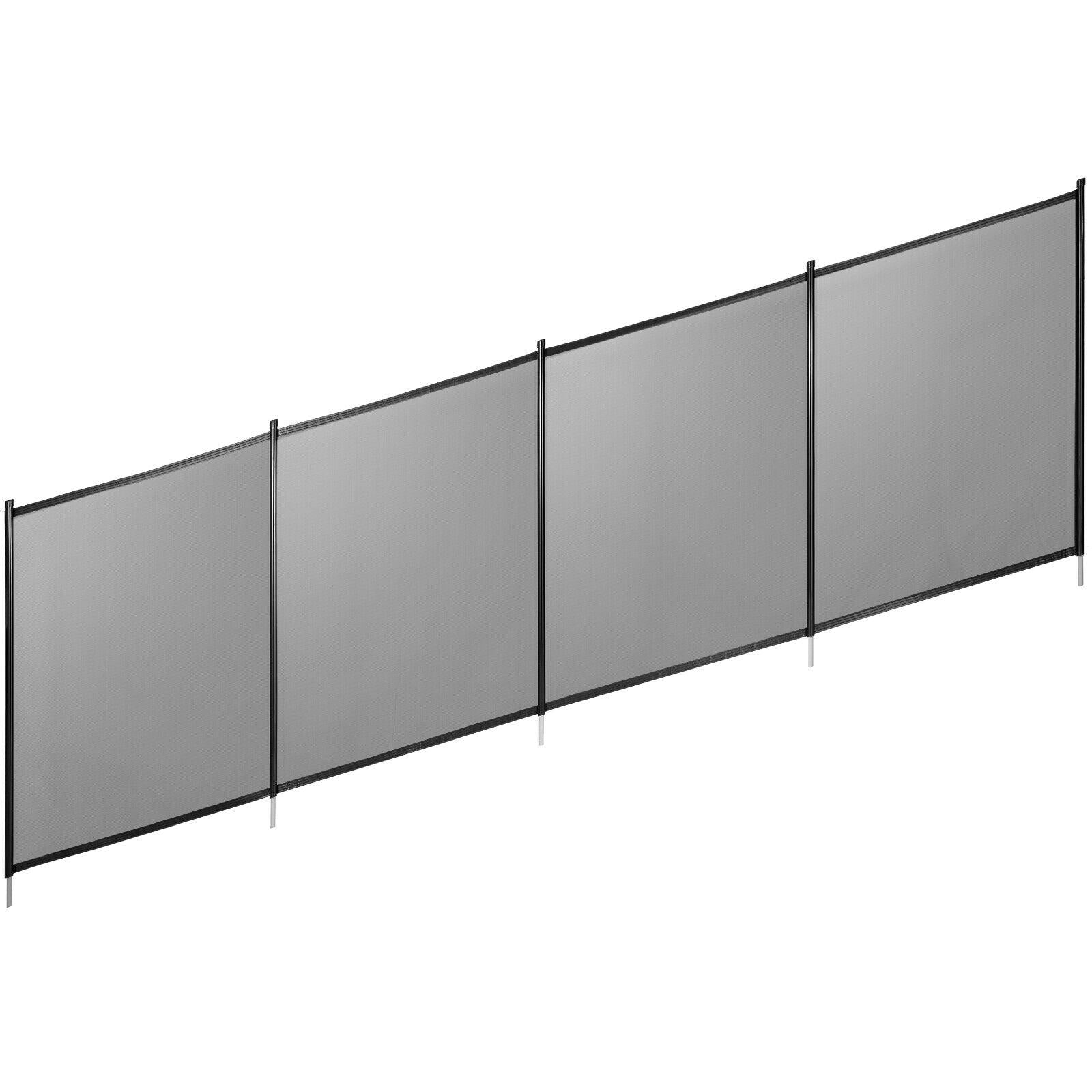 vevor 4ft x 72ft pool fence swimming fence in ground life saver fence portable