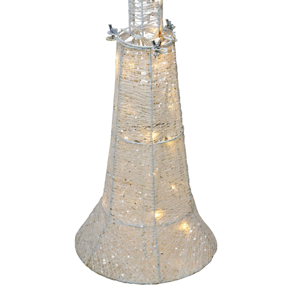 48" Cool White LED Lighted Christmas Outdoor Lamp Post