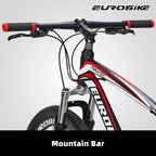 Eurobike X1 Mountain Bike 21 Speed 27.5 Inch Wheels Dual Disc Brakes bikes for Mens Front Suspension Bicycle