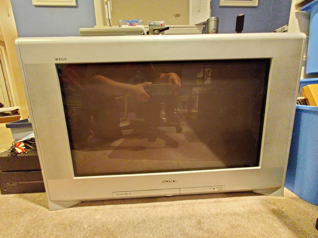 sony 30" wega trintiron hd crt tv