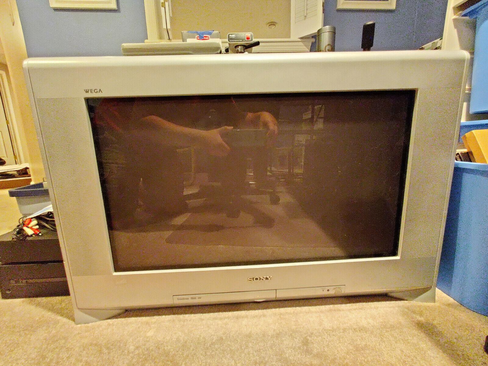 sony 30" wega trintiron hd crt tv