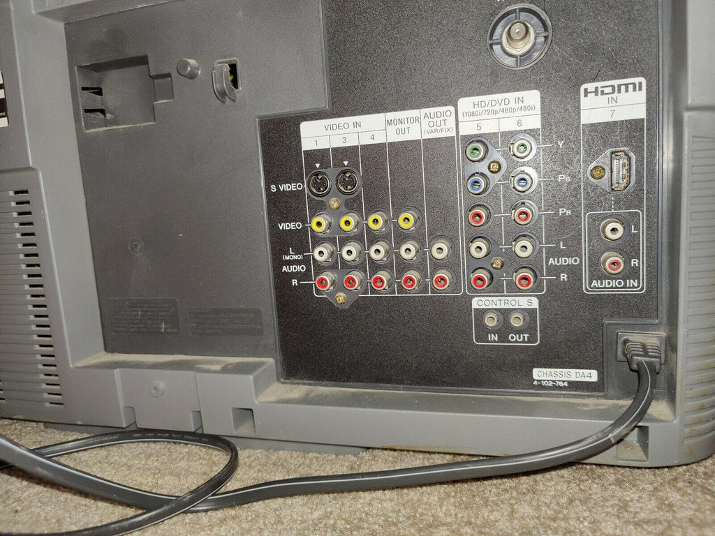 sony 30" wega trintiron hd crt tv