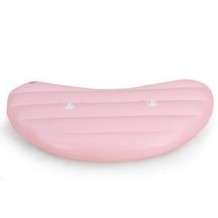 Gymax 6-Person Inflatable Bird Island Party Flamingo Floating Island Pink